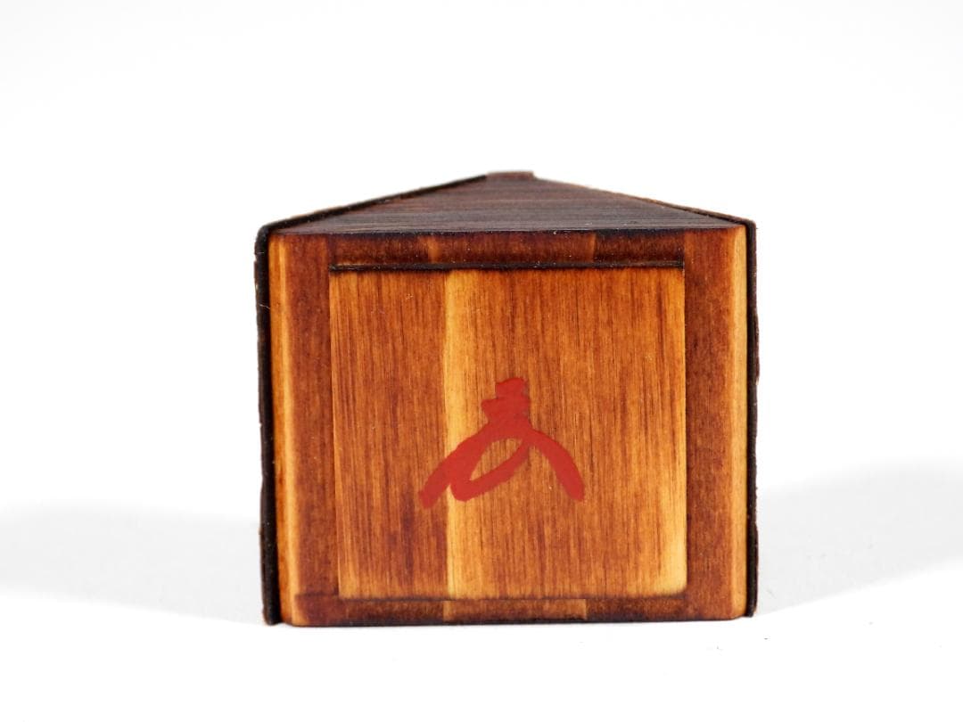 国宝銀閣寺古材 舟香合 東山大龍 不窮造 慈照寺住職 大龍叟 謹白 共箱