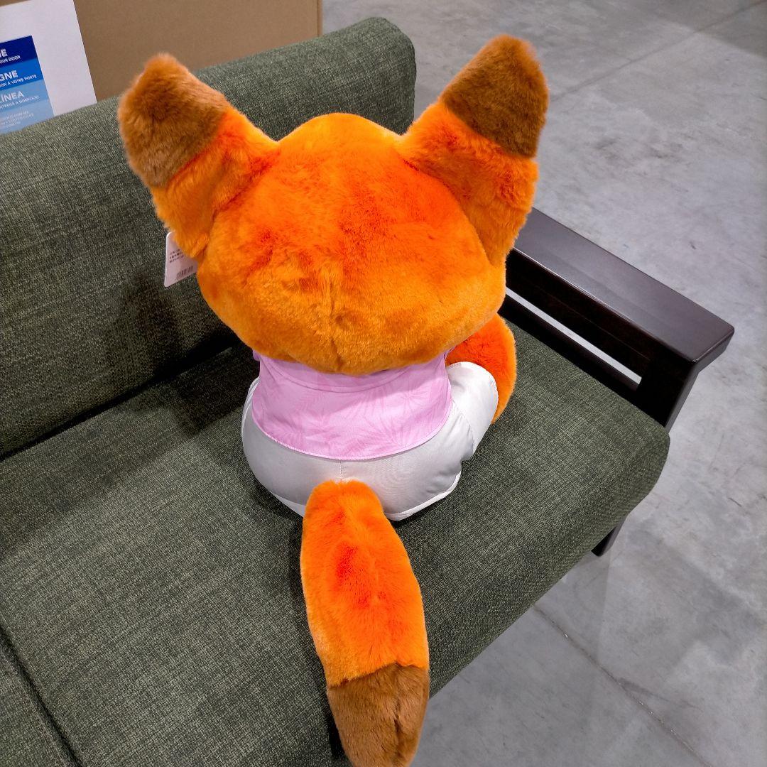 ズートピア ニック・ワイルド ぬいぐるみ 50cm・ブランケット付き