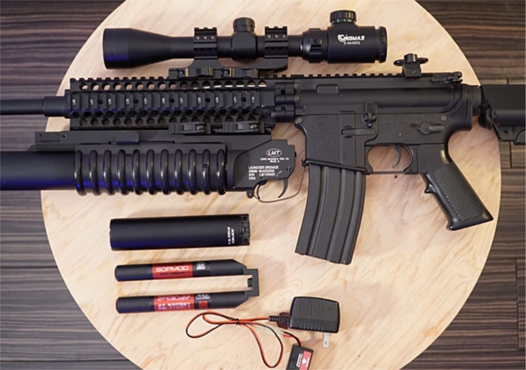 東京マルイ 次世代電動ガン レシーライフル 付属品多数