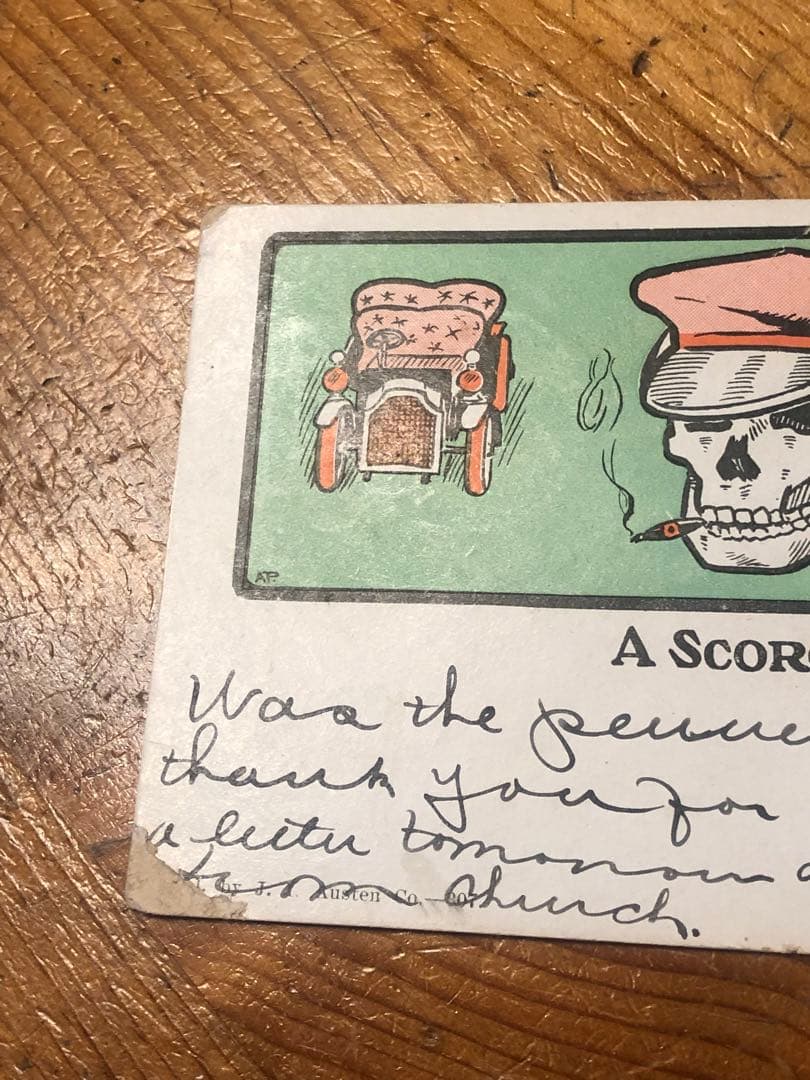 アンティーク　スカル　髑髏　骸骨　ハロウィン　ビンテージ　レトロ　ドクロ