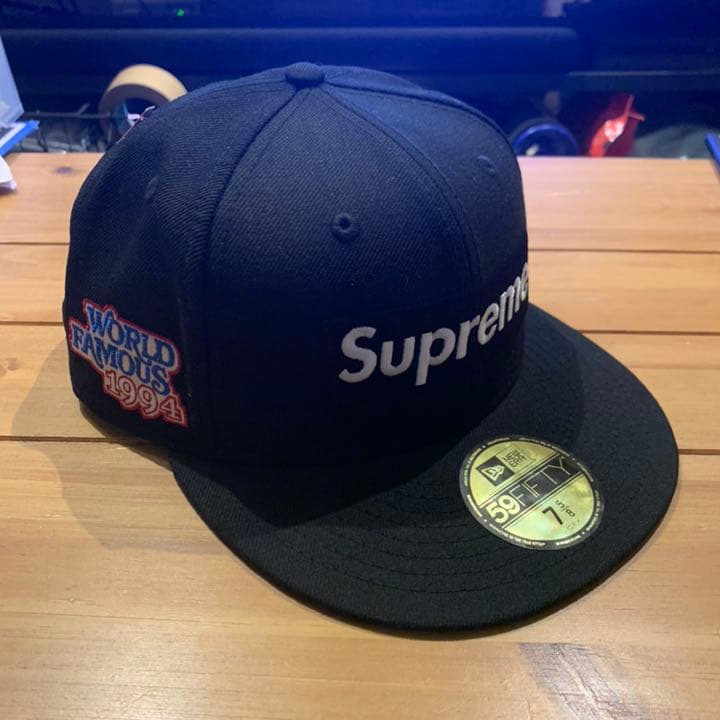 Supreme ニューエラ キャップ 7 5/8 シュプリームニューエラキャップ7
