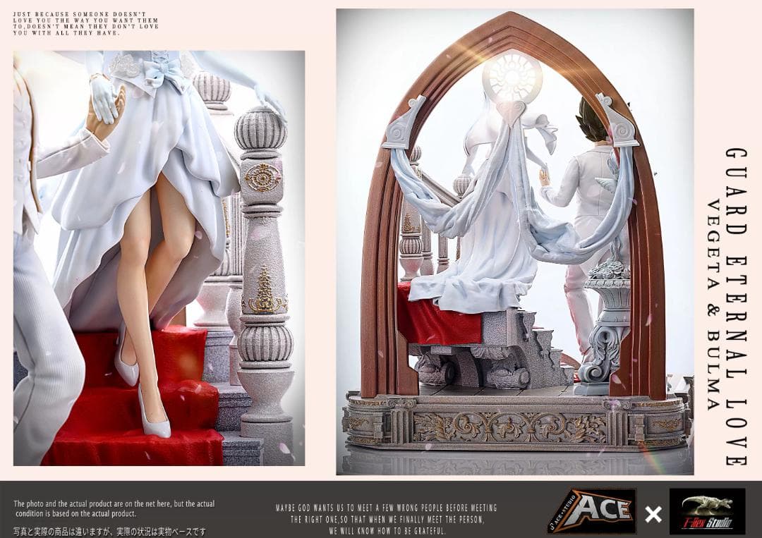 ドラゴンボール ベジータ ブルマ フィギュア ガレージキット 1/6