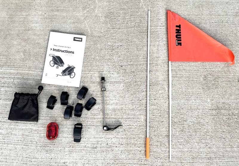 Thule Chariot Lite2チャイルドトレーラー 2人乗り ベビーカー Amazon