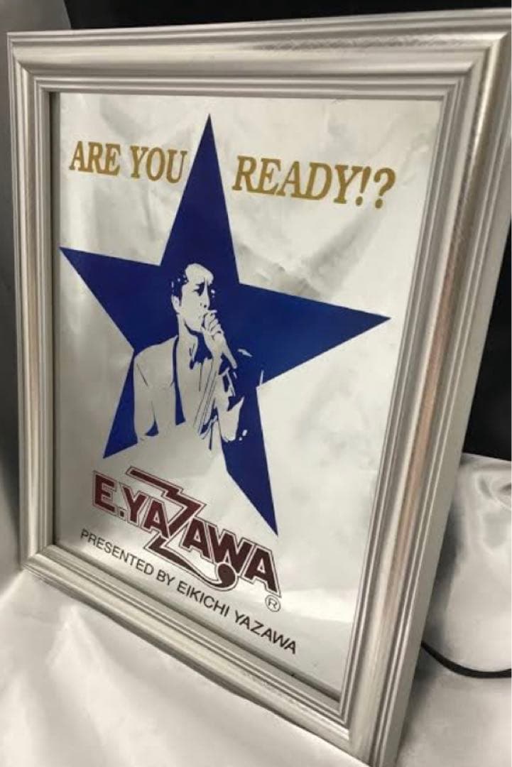 矢沢永吉 ライトミラー レア品 矢沢永吉 LIGHT SHOW MIRROR ライト