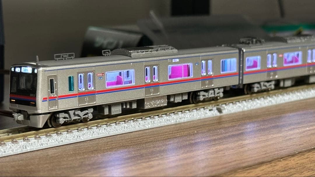 【期間限定出品】TN・ポポン室内灯取付 京成3000形7次車・3052F