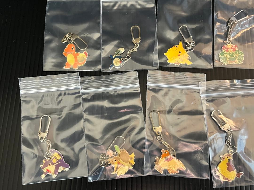ポケットモンスター メタルスイング キーホルダー 11個セット 初期版