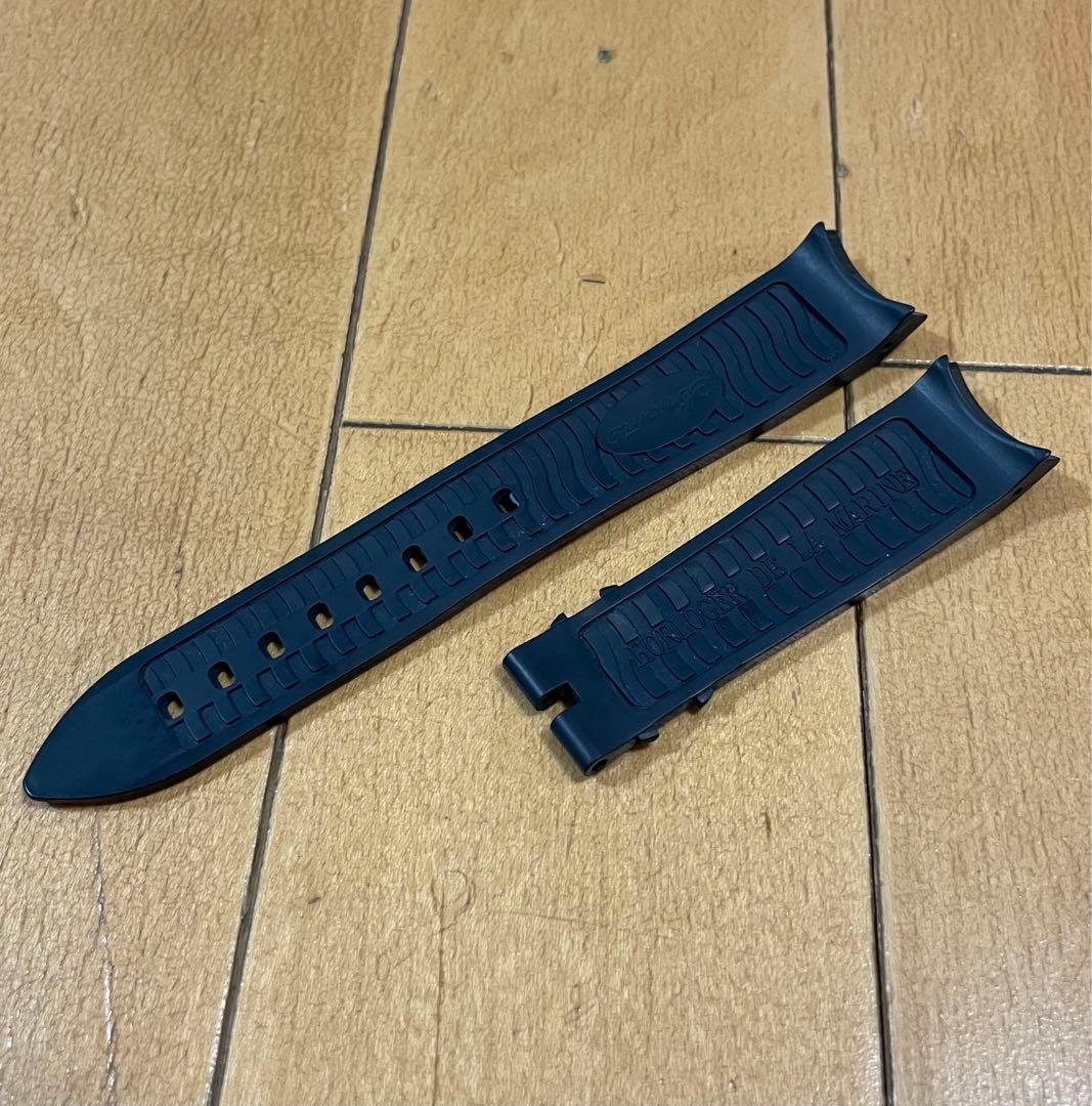 ブレゲ　5817 ブレゲ　マリーン2 ラージデイト用　純正　ラバーベルト