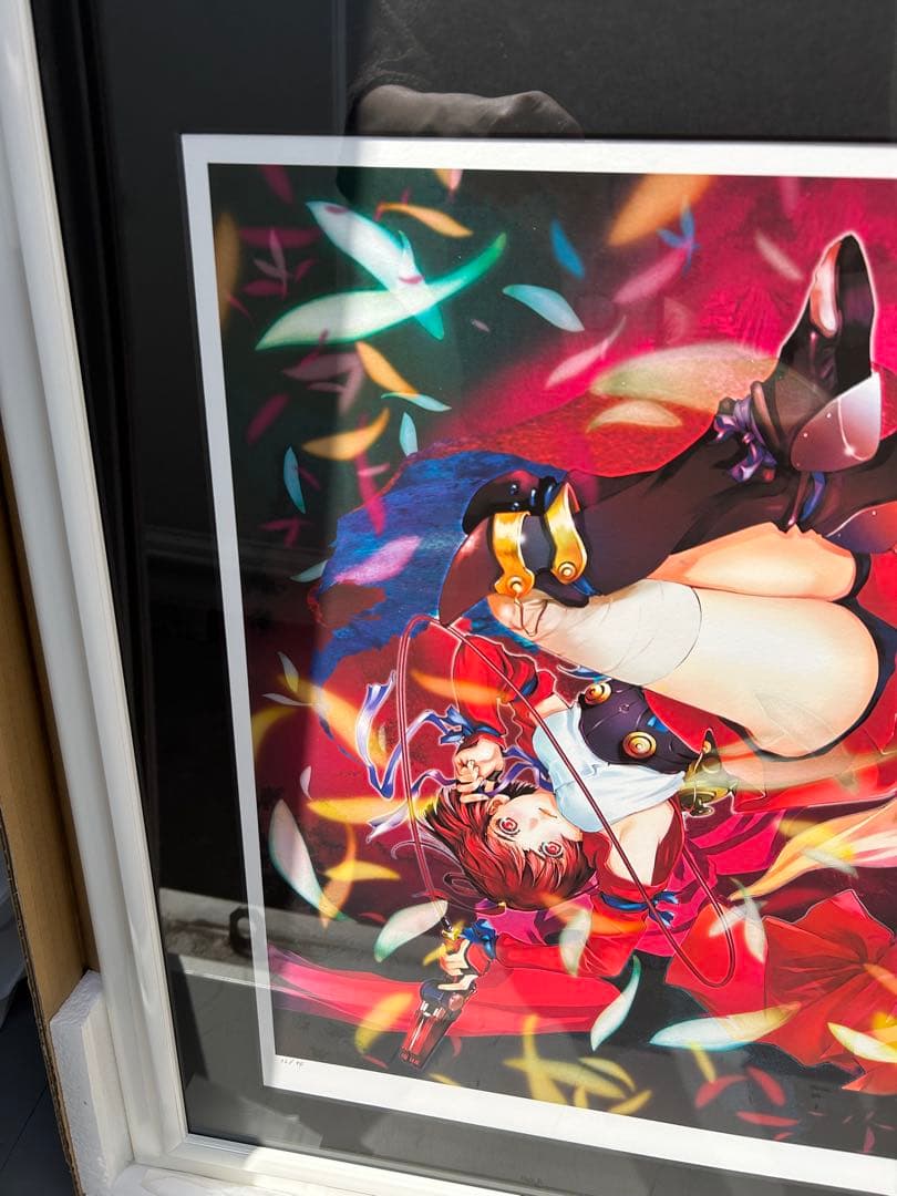 甲鉄城のカバネリ 版画 美樹本晴彦 翔舞 ミクスドメディア アールビバン