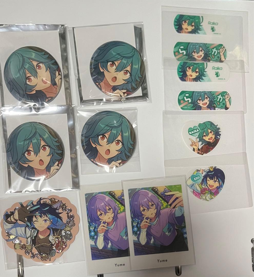 3/8迄】あんスタ エスプリ ぱしゃっつ 缶バッジ - メルカリ