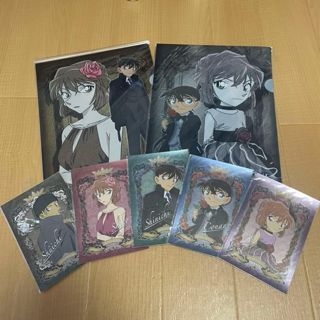 ★値下げ★名探偵コナン　クリアファイル&メタルポストカード ☆値下げ☆名探偵コナン クリアファイル&メタルポストカード 江戸川
