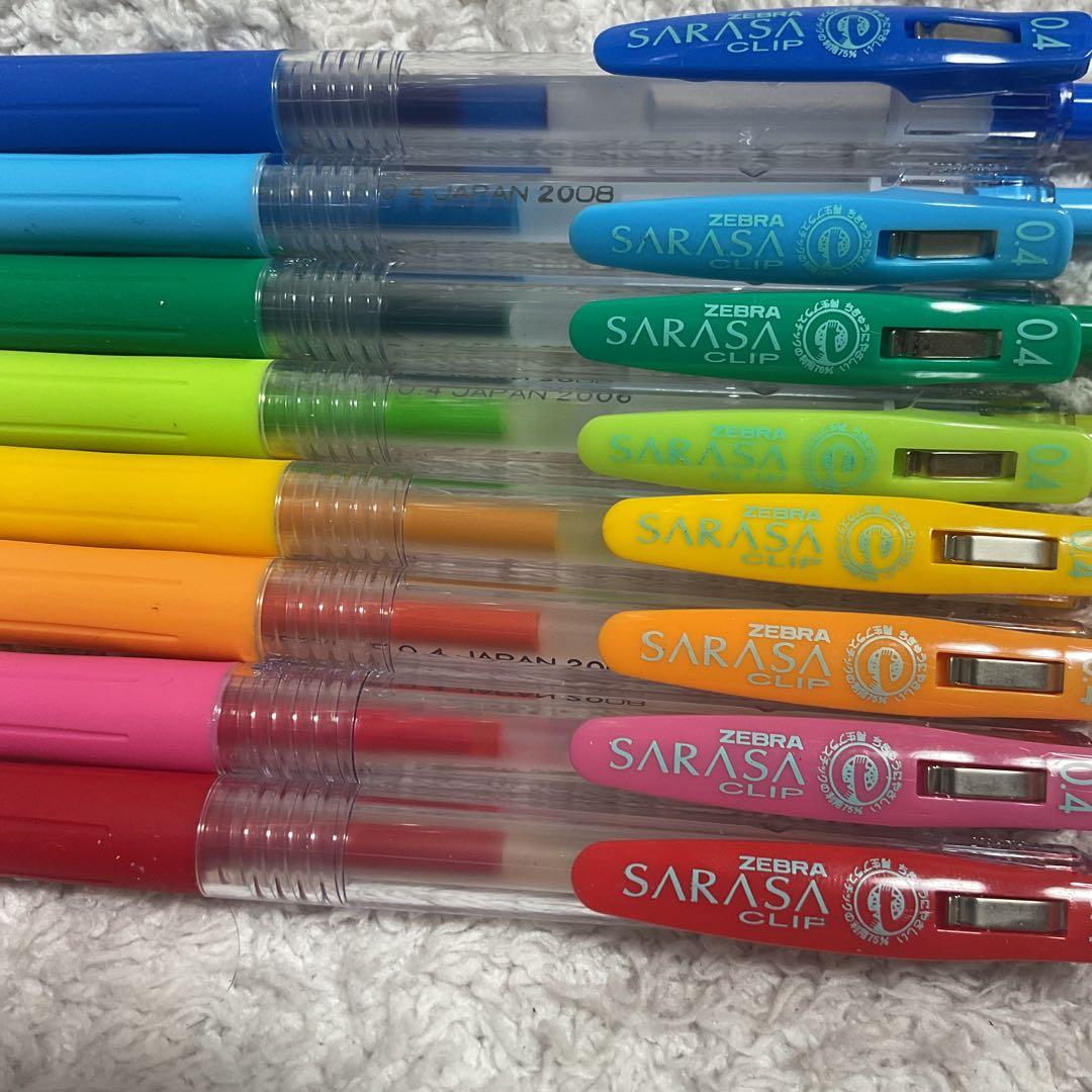 8色のみ※ZEBRA サラサクリップ0.4 10色セット JJS15-10CA - メルカリ