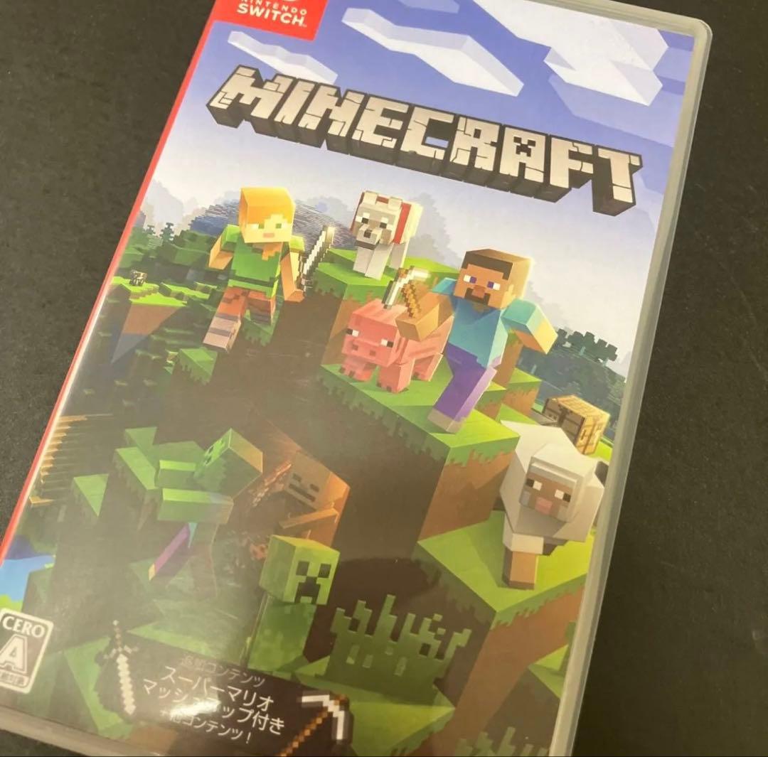 NintendoSwitch ニンテンドースイッチマインクラフトソフト付き！！