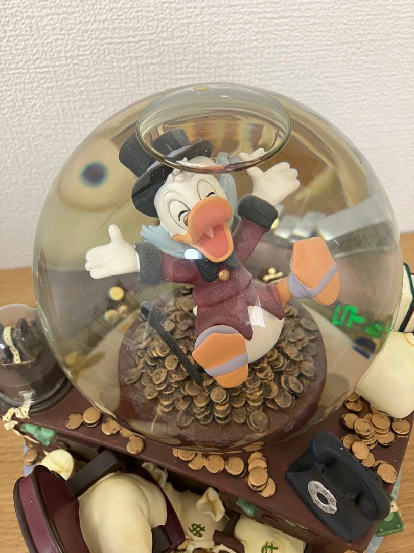 スクルージ・マクダック & マネー　スノーグローブ　ディズニー