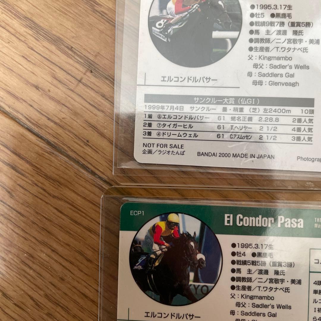 抽プレサラブレッドカード・エルコンドルパサー