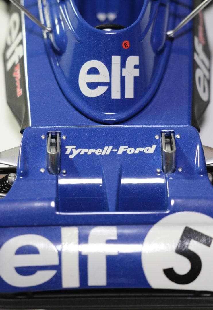 貴重ＴＳＭモデル製ティレル・フォード００６　１９７３ドイツＧＰWIN 1/18