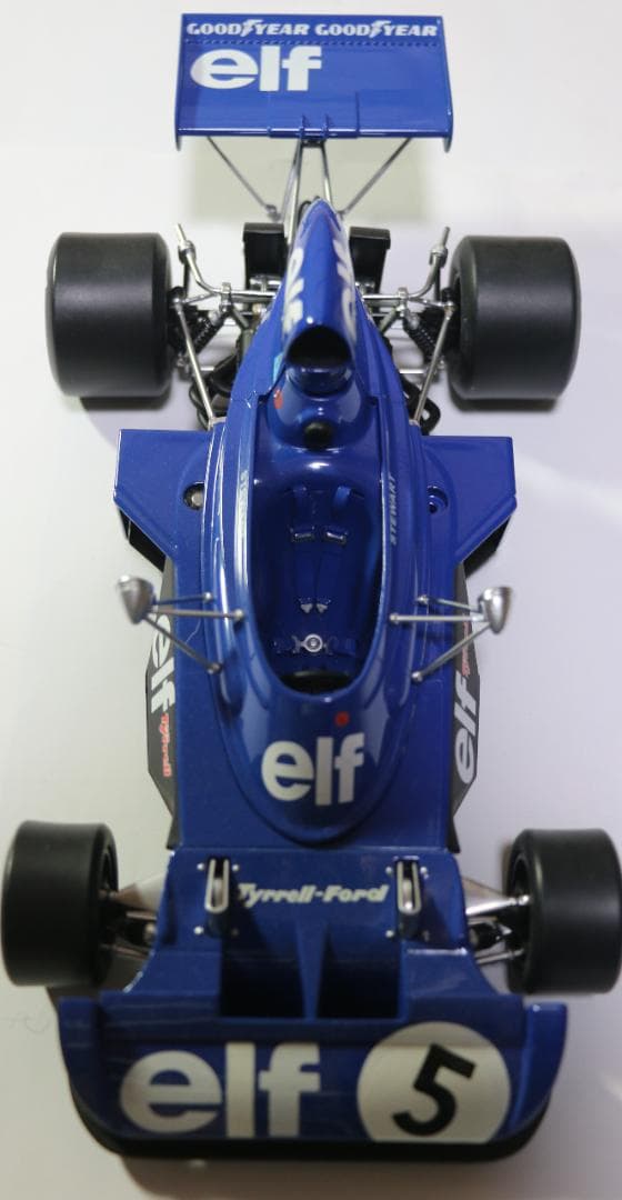 貴重ＴＳＭモデル製ティレル・フォード００６　１９７３ドイツＧＰWIN 1/18