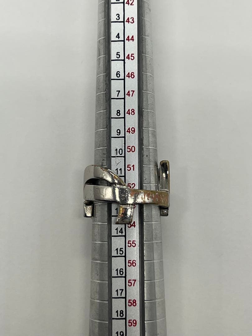 サンローランパリ SAINT LAURENT YSLロゴ リング 12号 メタル