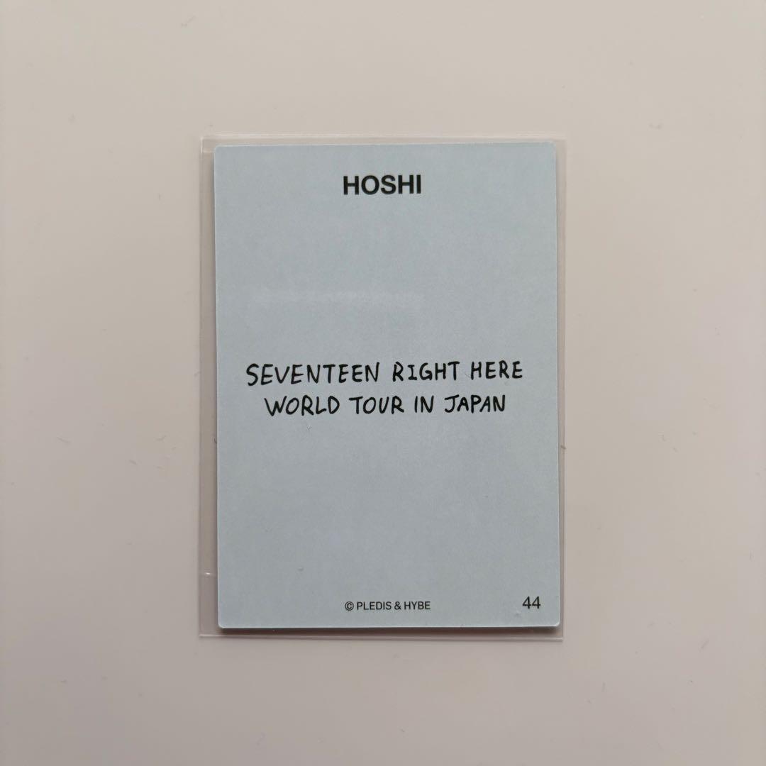 SEVENTEEN RIGHT HERE トレカ ホシ - メルカリ