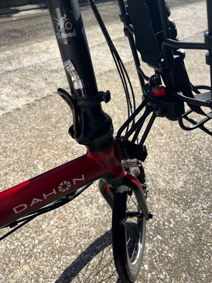 K 【美品】DAHON ダホン K3 アルミ 折りたたみ自転車