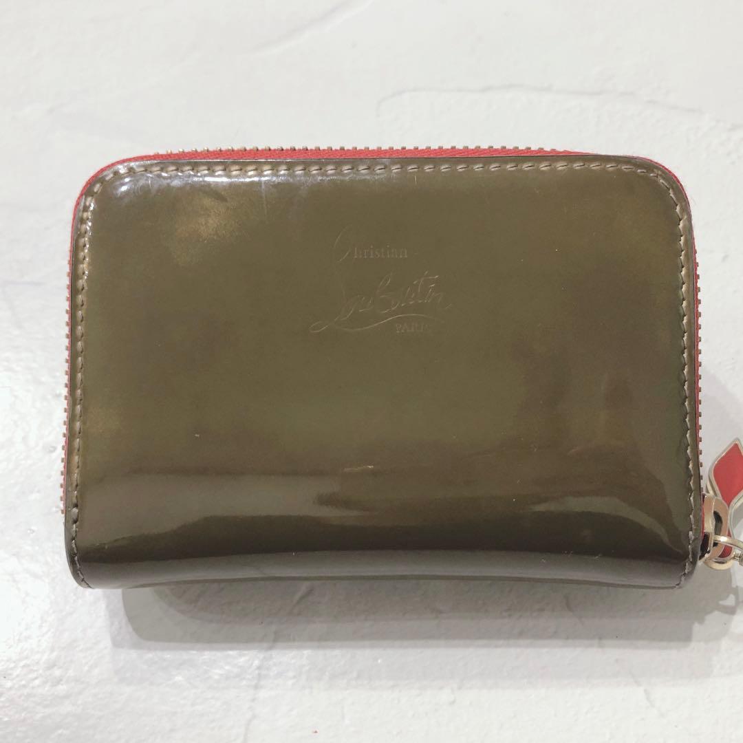 ☆Christian Louboutin☆ ケース スタッズ ブラウン