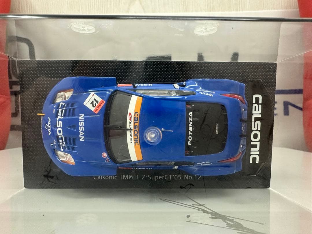 Calsonic IMPUL Z SuperGT05星野一義さんのサイン入り！