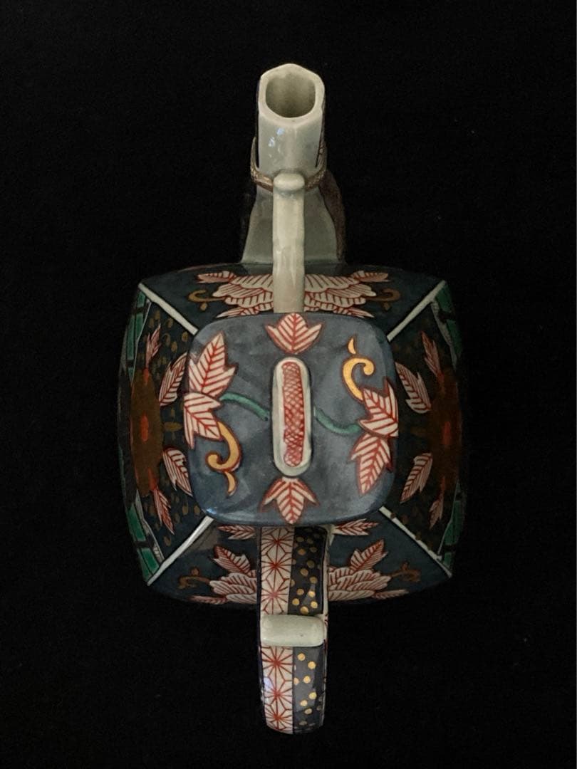 段々値下】伊万里有田焼 林九郎窯 金彩色絵 水差し 酒器 水柱 - メルカリ