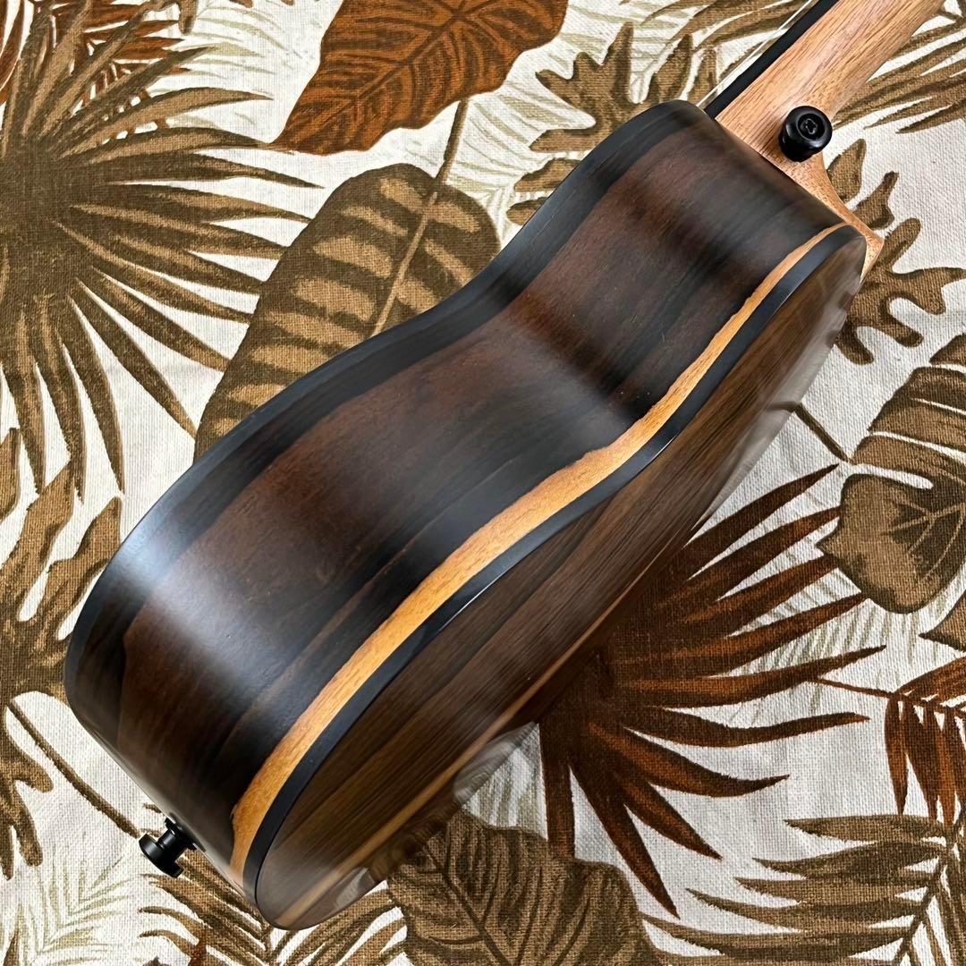 【高級材】Smijer黒檀材とシャム柿のソプラノ・ウクレレ【ウクレレ専門店】