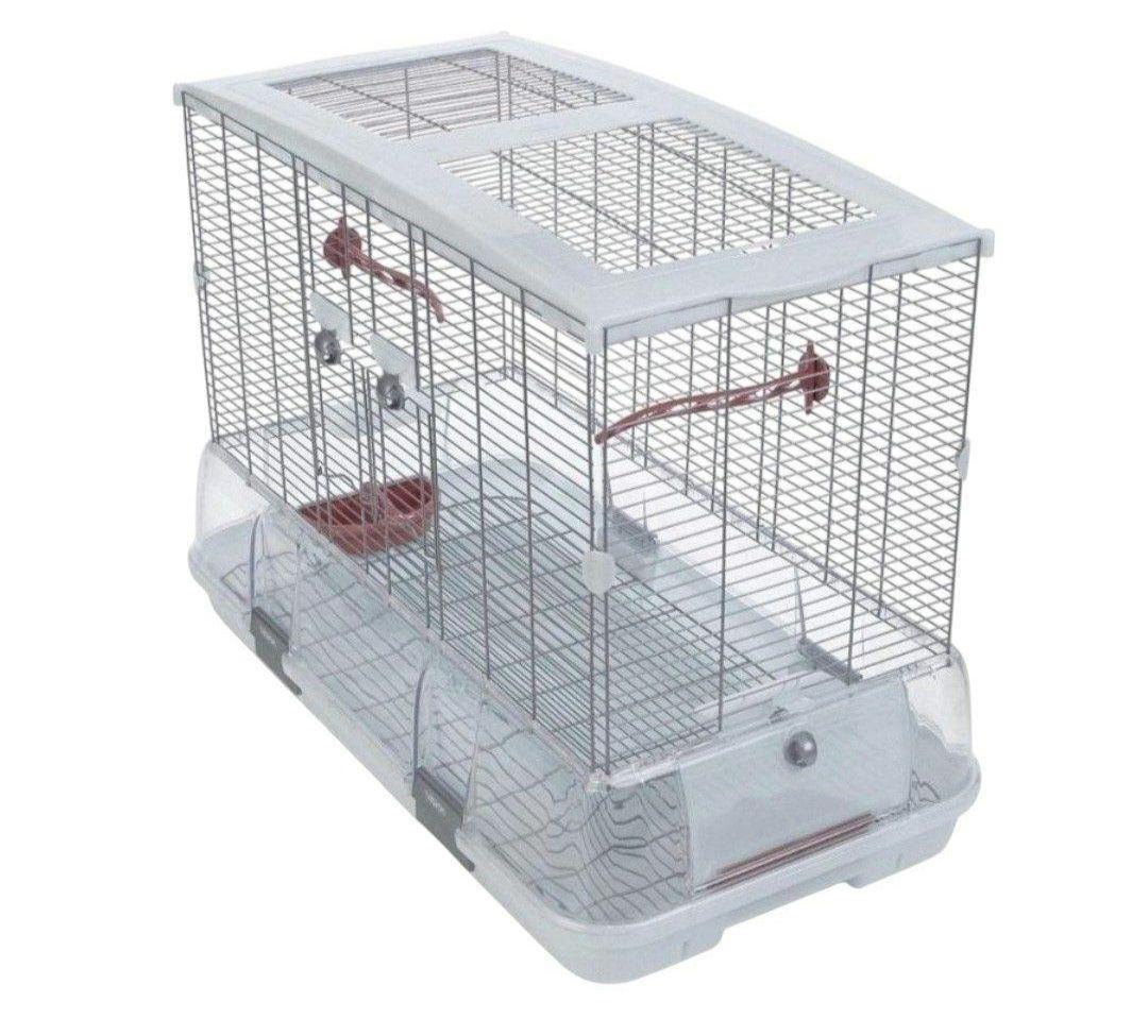 visionの 鳥かご イタリアferplast社製 鳥かご ガラ CAGE 鳥籠 ケージ フルセット