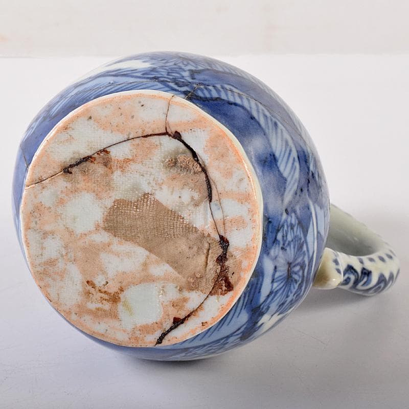 中国 青花 山水人物文 水注瓶 C R7882 - winetouritalia.com