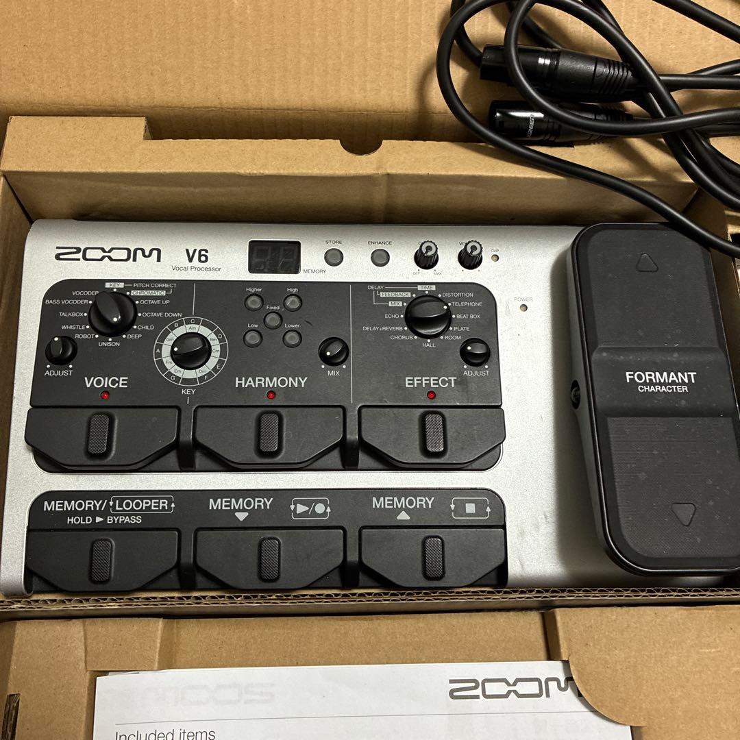 hks様用　ZOOM V6 ボイスプロセッサー