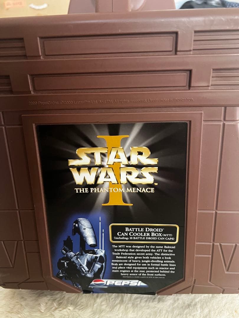 STARWARSバトルロイド缶クーラーBOX　ペプシ懸賞非売品