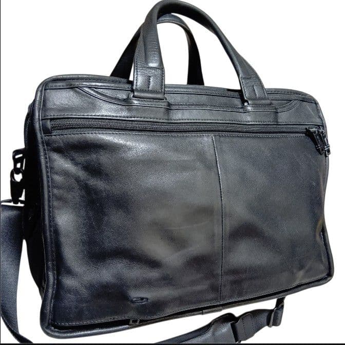 【廃盤品】TUMI トゥミ オールレザー エクスパンダブル 2層 ブリーフケース