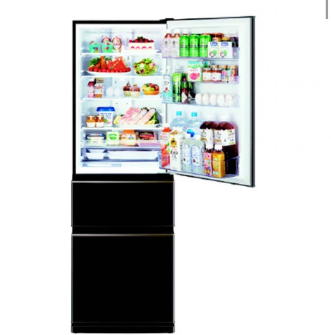 三菱冷凍冷蔵庫 MR-CX37D-BR