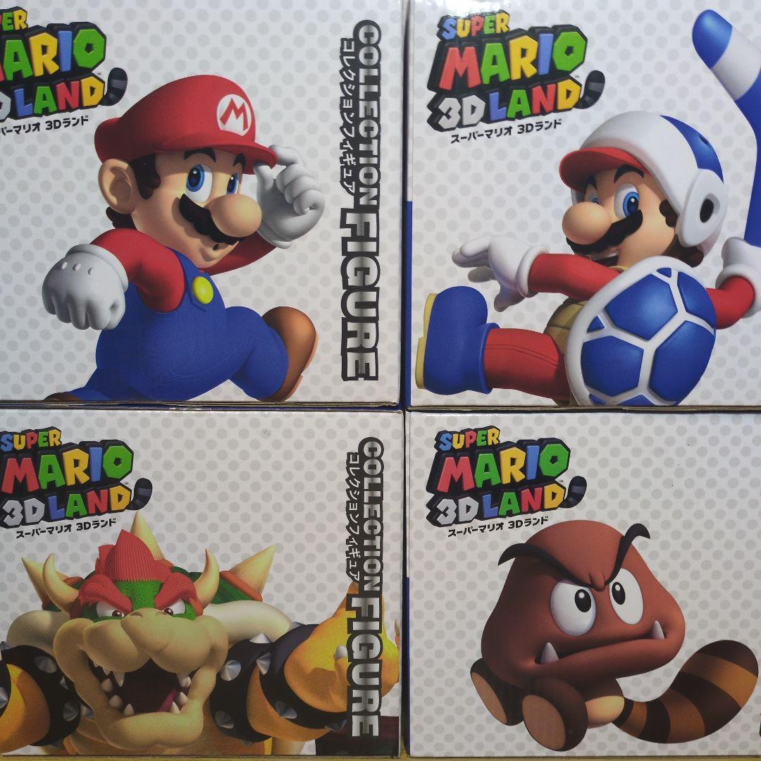 新品・未開封】スーパーマリオ3Dランドコレクションフィギュア4種