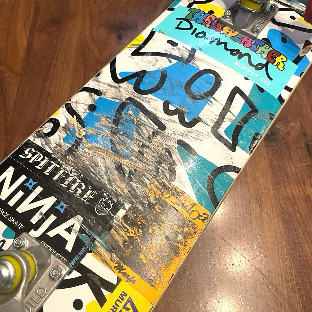 スピットファイア　スリーウェザー　 スケートボード　スケボー　8インチ