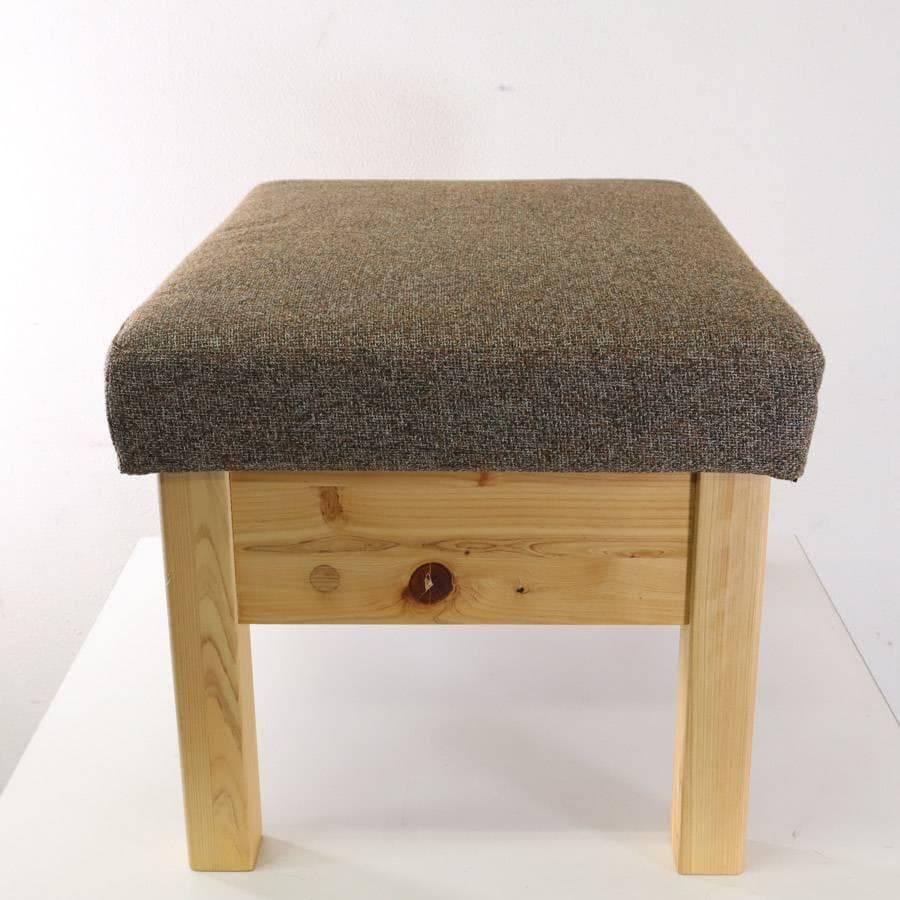 20年製 シギヤマ家具工業 優シリーズ YUU オットマン ヒノキ材 スツール