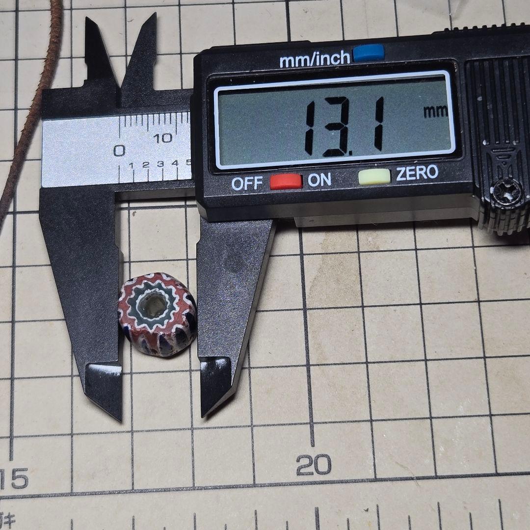 内径広め 7層シェブロンビーズ goro´s等のカスタムに 5 美術品