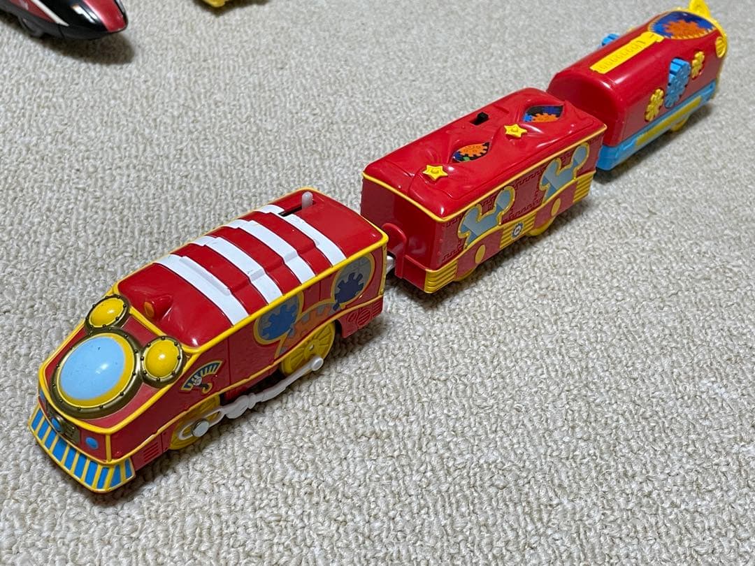 【Disneyプラレール】ディズニー キャラクター プラレール ７点セット