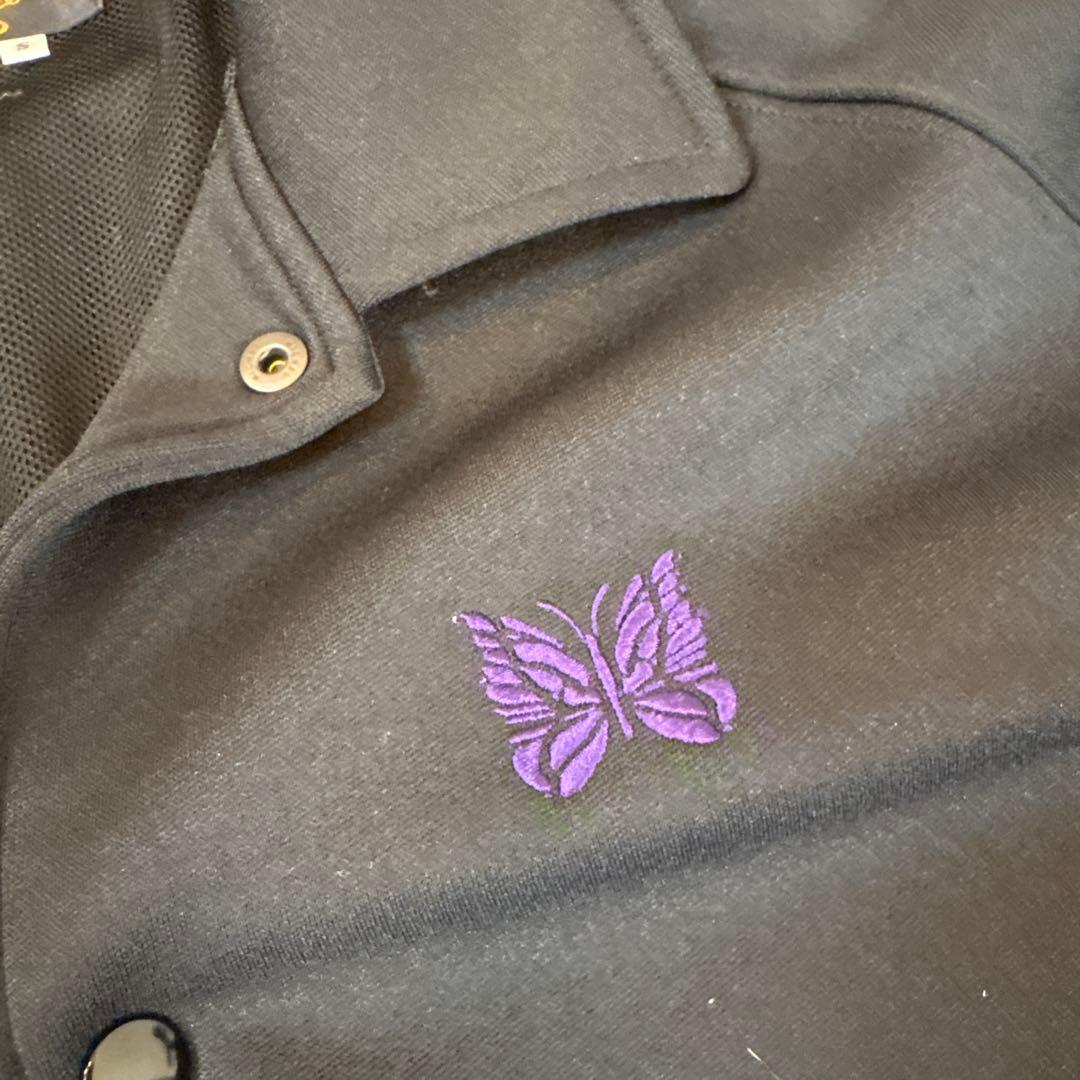 Needles ブラック/パープル トラックジャケット S