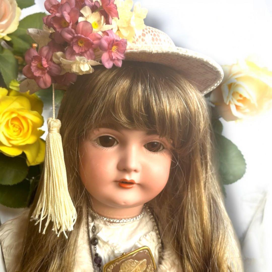 まるこ様専用 アンティーク ビスクドール ケストナー 164 シェルカメオ