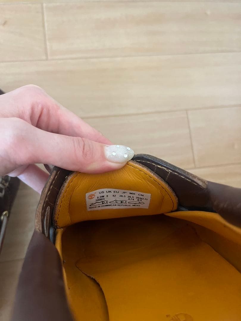 Timberland ティンバーランド 3eye バーガンディ 26.5cm