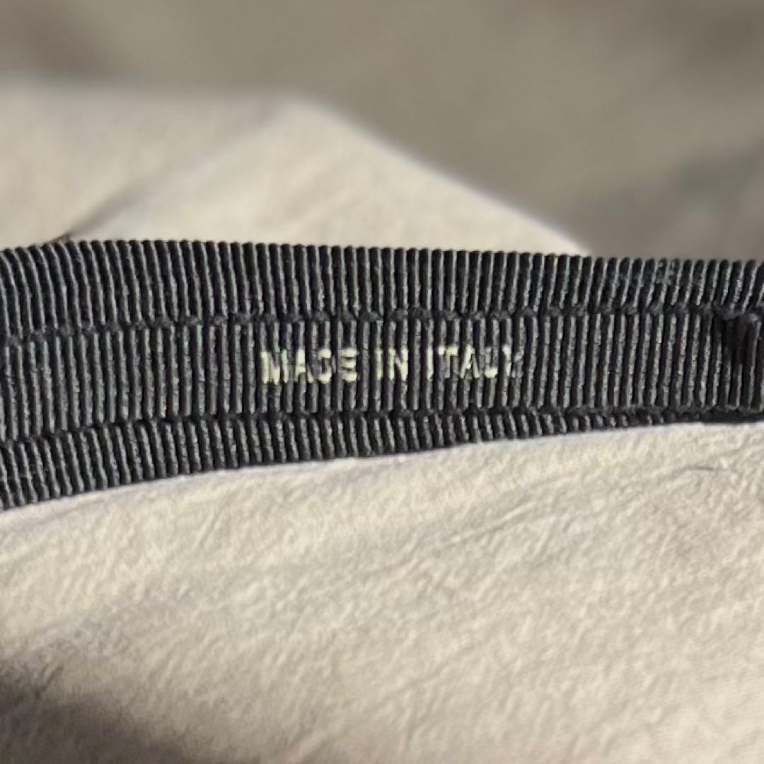 Ferragamo ブラックカチューシャ クリスタル装飾　リボン　フェラガモ