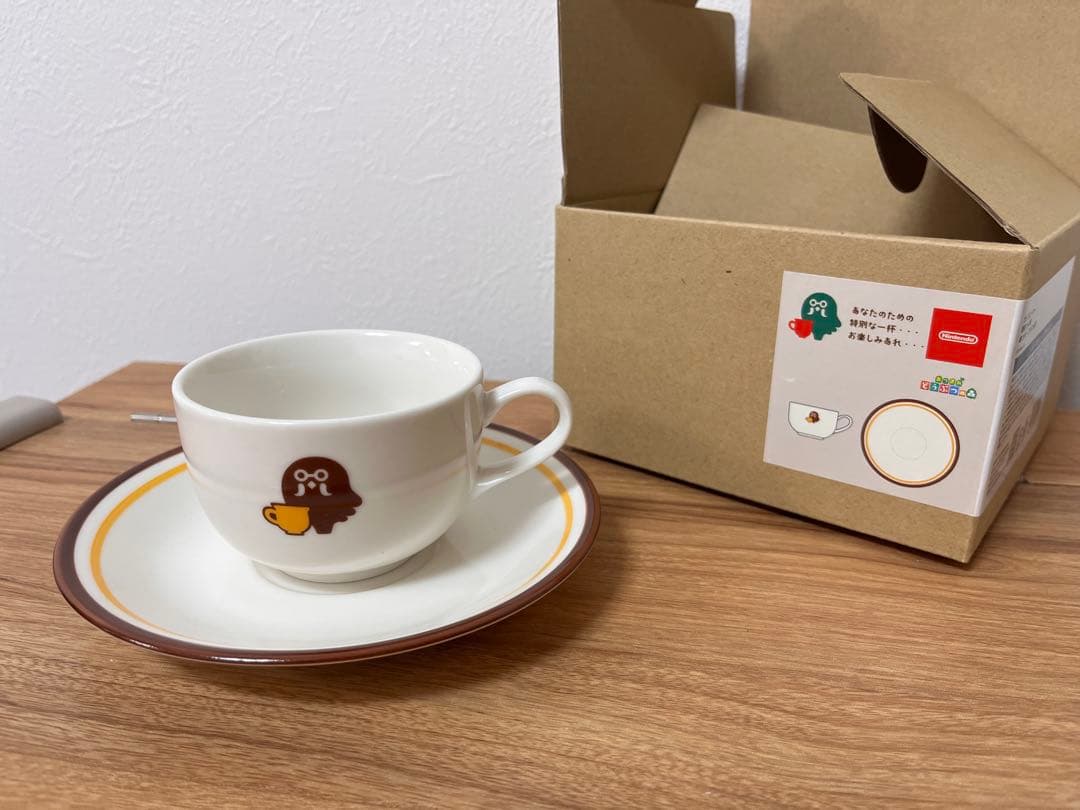 喫茶ハトの巣 あつまれどうぶつの森 コーヒーカップ ソーサーマスター