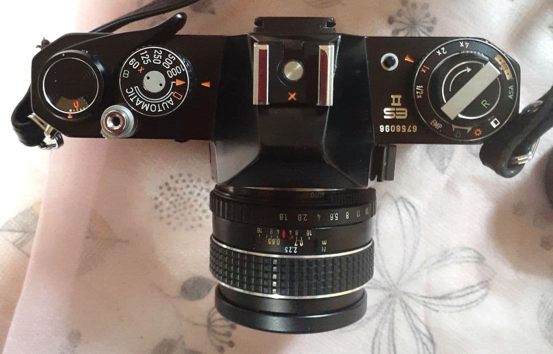 PENTAX ES Ⅱ & シグマ80㎜～200㎜ズームレンズ バック入り