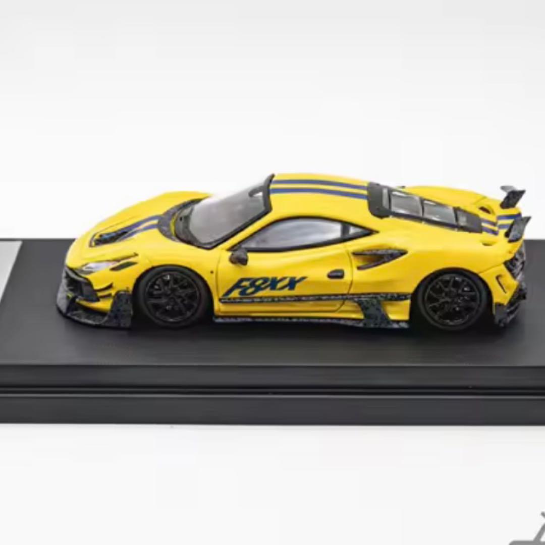限定499台】Ferrari F8XX MANSORY 1/64ミニカー黄色
