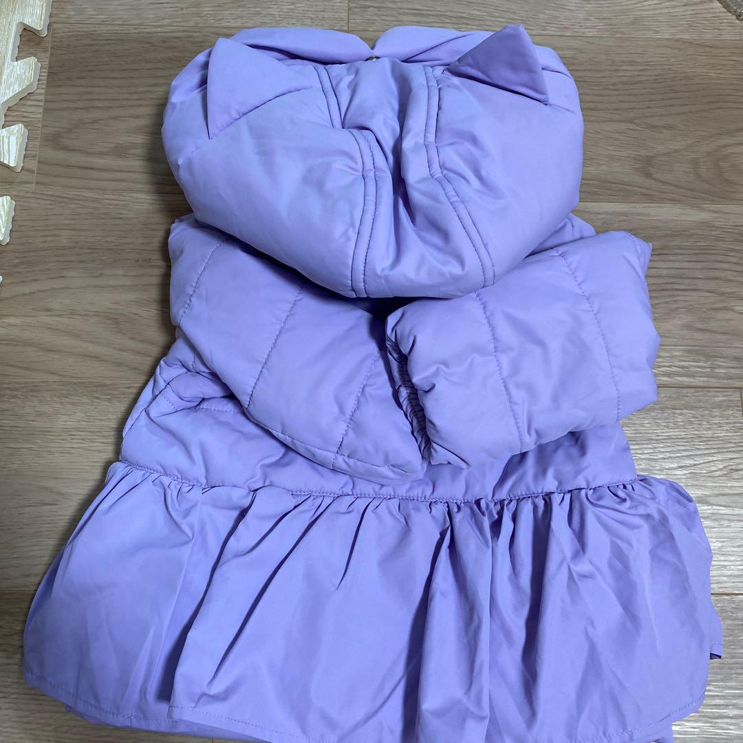 新品　アナスイミニ　ネコみみ　ダウン　アウター　中綿　ダウン　90