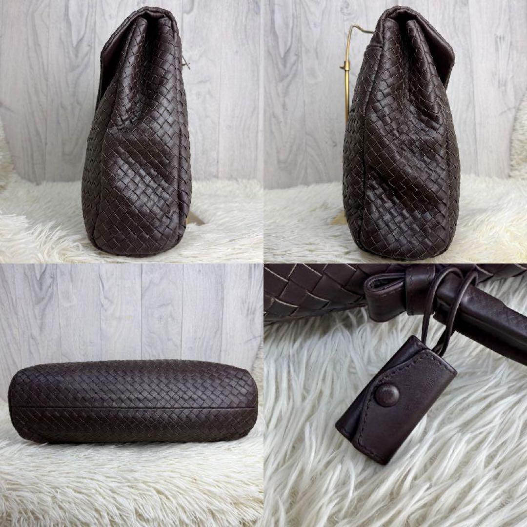 人気♡鍵付♡ボッテガヴェネタ イントレチャート レザー フラップ ビジネスバッグ