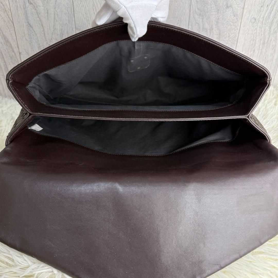 人気♡鍵付♡ボッテガヴェネタ イントレチャート レザー フラップ ビジネスバッグ