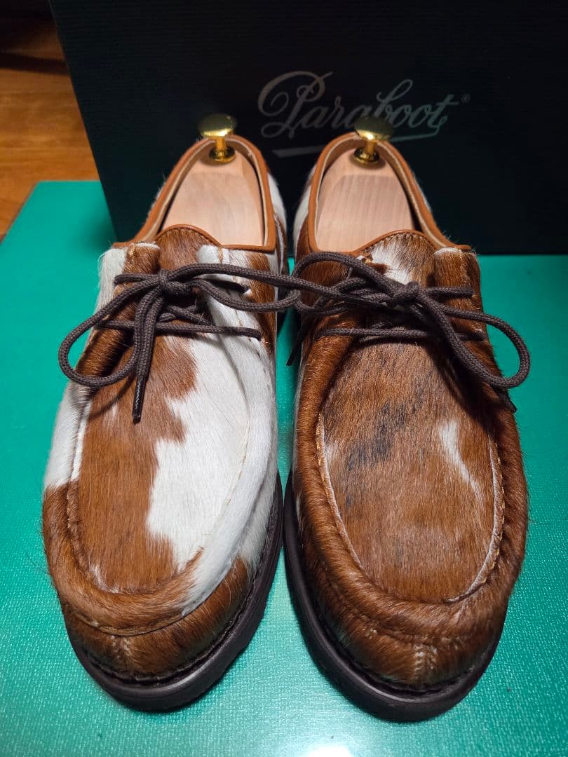 【極美品】Paraboot パラブーツ　MICHAEL /ミカエル　ハラコ　41