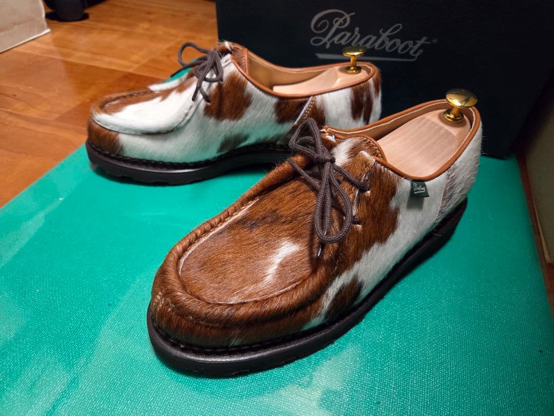 【極美品】Paraboot パラブーツ　MICHAEL /ミカエル　ハラコ　41